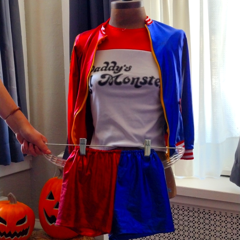 Harley Quinn Halloween Costume girls